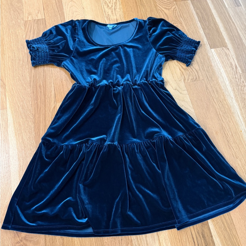 Draper James velvet dress